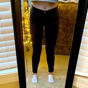 American Eagle maroon/purple colored jeans